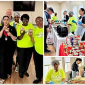 Luton's Deputy Mayor assisted the soup kitchen alongside volunteers