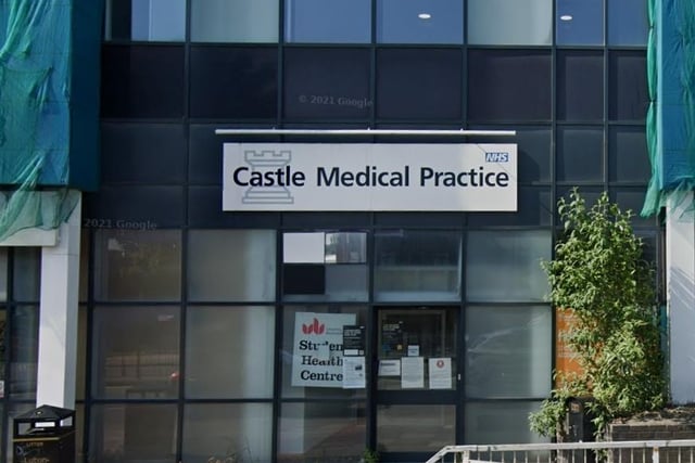 There are 3,544 patients per GP at Castle Medical Group Practice, Luton. In total there are 17,064 patients and the full-time equivalent of 4.8 GPs.