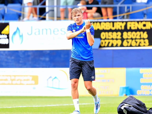 Finally had his first run-out for the Hatters following his summer switch from Stoke City. Played in an attacking role to the left of Morris to begin with and then popped up all over the pitch, showed real energy, athleticism, with no little pace too. Looked dangerous in the first half, feeding Cornick early on and then a terrific run after the break was just about smothered. Really promising signs.
