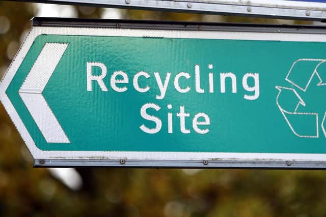 More than 1,500 tonnes of rubbish for recycling was rejected in Luton last year