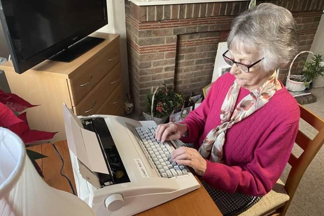 Pauline, who has been a resident of Little Bramingham care home since July 2021, has always loved writing and especially writing poetry.