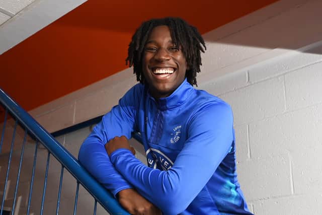 Town striker Aribim Pepple might make his debut for the Hatters