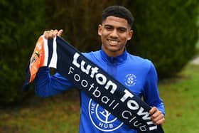 Luton have announced the loan signing of Leeds United defender Cody Drameh
