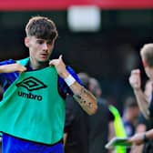 Town midfielder Elliot Thorpe