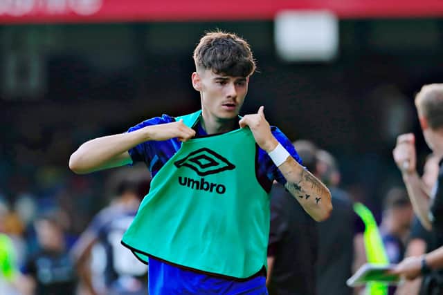 Town midfielder Elliot Thorpe