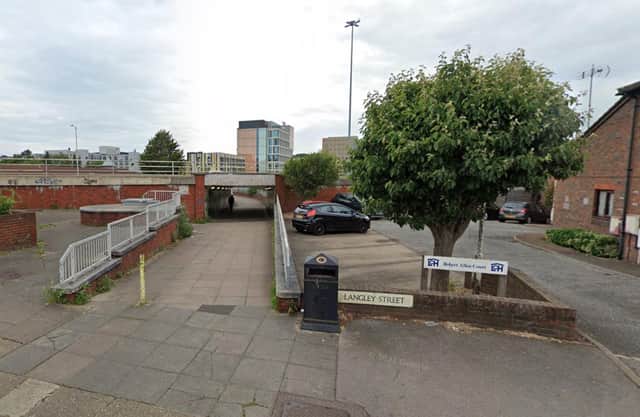 The Langley Street underpass. Picture: Google Maps