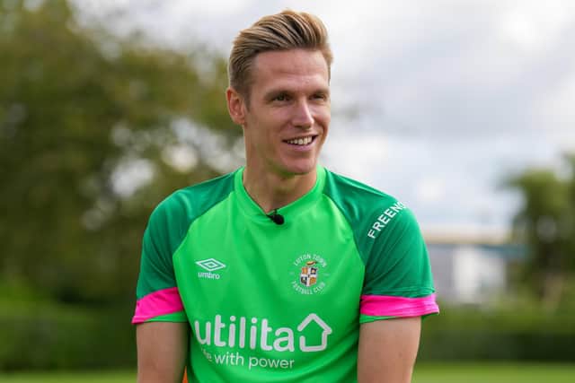 Luton Town have signed Thomas Kaminski from Blackburn Rovers - pic: David Horn - PRiME Media Images / Luton Town