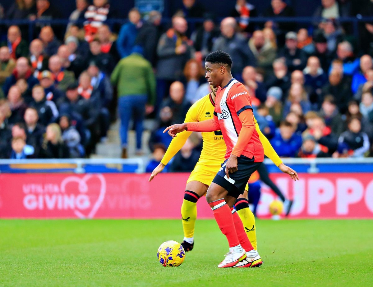 Ogbene pleased to see Luton showing some 'arrogance' in their fight for Premier League survival