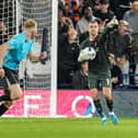 James Shea will be in goal for Luton against Northampton on Wednesday night - pic: David Horn / PRiME Media Images