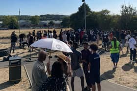 People in the park. Picture: Reka Prosper