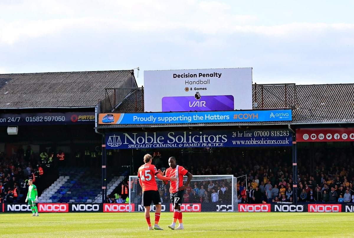 Luton boss wary of a 'boring' Premier League if sin-bins and more VAR are introduced