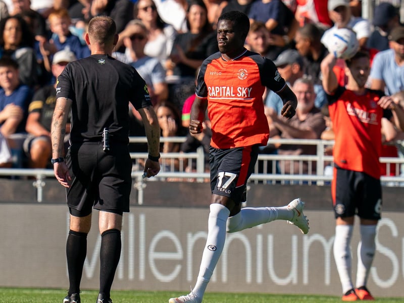 On-loan Ipswich youngster made his Luton and League One debut when coming on inside the final 10 minutes, replacing Kodua who had a touch of cramp. Didn't have any real moments to showcase his attacking talents, he almost came a cropper when trying to run the ball out from the back only to be dispossessed, but will no doubt hope to have an extended run-out in the near future.