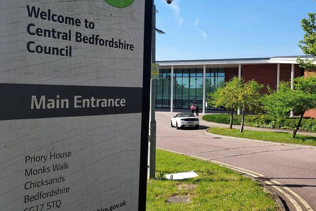 Central Bedfordshire Council office in Chicksands