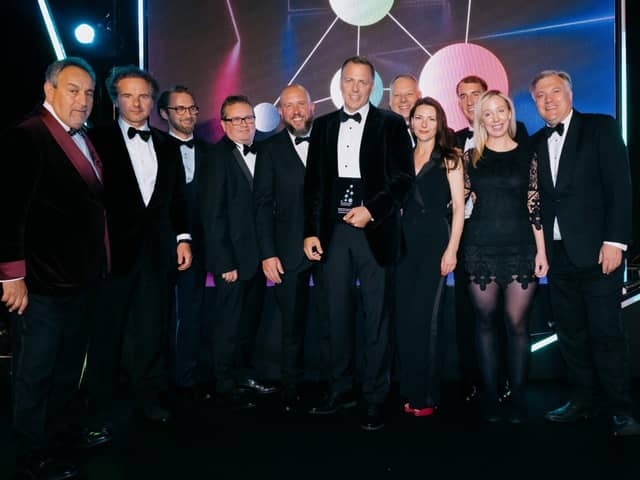The team at last year's awards