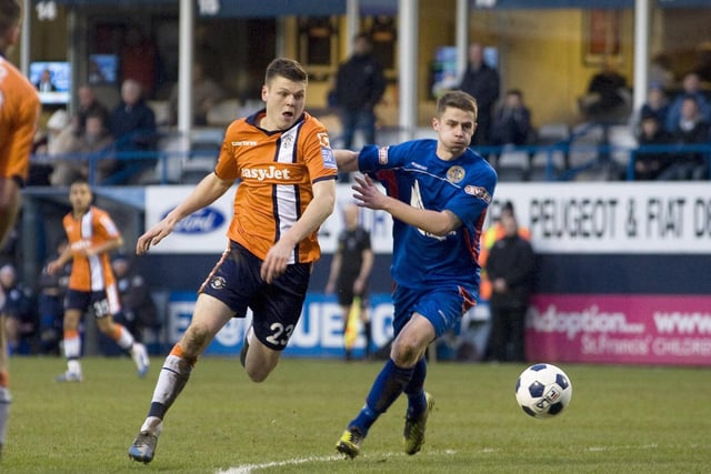 Moved to Luton from Leicester City a year beforehand, going on to play 57 times for the Hatters, scoring three goals. Loan spells at Kidderminster, Grimsby and Woking during his time at Kenilworth Road, as he left to join Dagenham & Redbridge in July 2016. Was club captain for the Daggers, making 242 appearances and scoring 22 goals, then heading to Woking in the summer. Is now on loan at Boreham Wood, with 10 outings, scoring once.