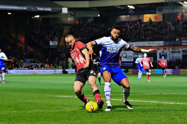Town midfielder Allan Campbell didn't feature against Coventry on Saturday