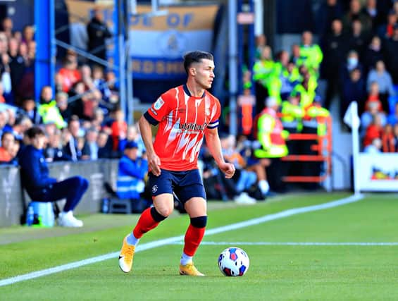 Hatters defender Dan Potts will make his 200th appearance for Luton against Huddersfield on Tuesday evening