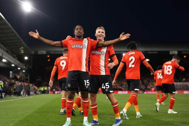 Teden Mengi celebrates scoring against Crystal Palace on Saturday - pic: Julian Finney/Getty Images