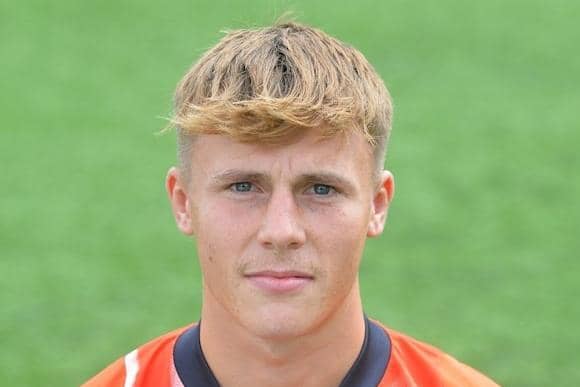 Josh Allen has signed for Chesham United on loan - pic: Luton Town FC
