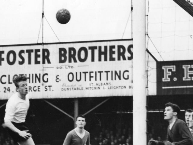 The Hatters ran out comfortable winners at Highbury over 60 years ago, a victory orchestrated by Billy Bingham. His corner set up Tony Gregory (pictured) to score with a fine drive on 37 minutes. After the break, Bingham and Allan Brown combined for Gregory's second, as late on, Gordon Turner tapped into an empty net to make it 3-0.