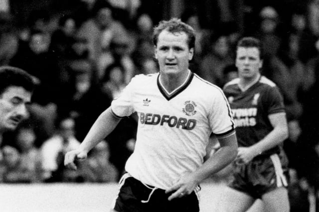 Joining from Crystal Palace in 1985, the Welsh international went on to become a major part of the Town first team, missing just one game in his first two and a half seasons. Played all 42 matches in the 1986-87 campaign, scoring his only Luton goal too, that coming in the 2-1 victory over West Ham United.