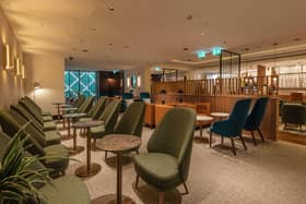 The new lounge at the airport. Picture: Molly McCann