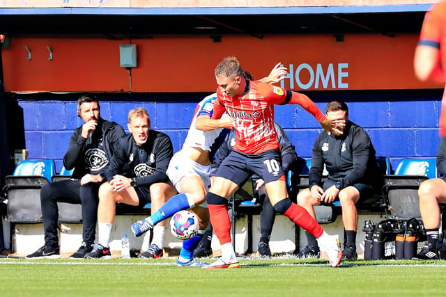 Given his first proper chance upfront alongside former Barnsley team-mate Morris with Cornick injured and he didn’t see too much of the ball in the first half as Luton’s attacking opportunities were limited. Came into it more after the break, the Hatters looking far more threatening, but couldn’t hit the target with one chance, while had another fierce volley well blocked.