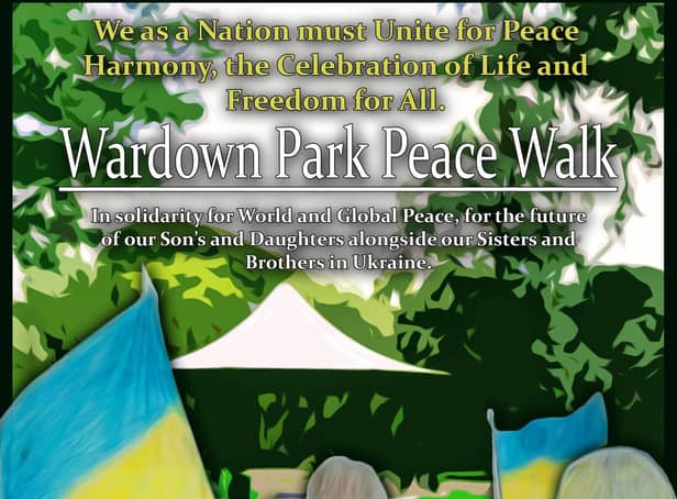 Peace Walk 2022 poster