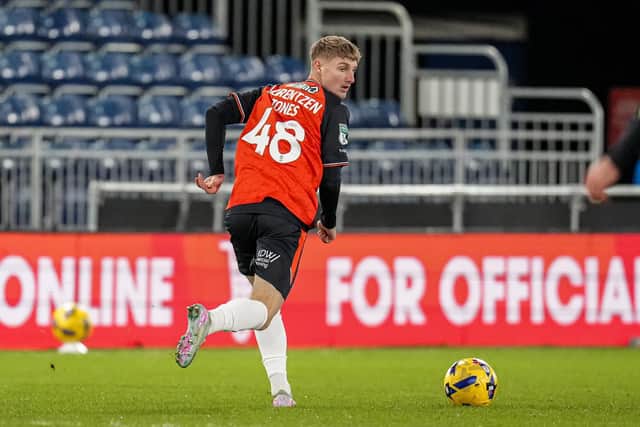 Jack Lorentzen-Jones played for the U21s in tonight's defeat to Peterborough United U21s - pic: David Horn.