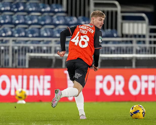 Jack Lorentzen-Jones played for the U21s in tonight's defeat to Peterborough United U21s - pic: David Horn.