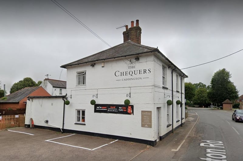 On November 1, The Chequers on Luton Road in Caddington was handed a rating of 4.