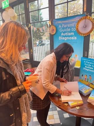Paediatrician Dr Sophia Mooncey at the book launch of A Paren';s Guide to Autism Diagnosis