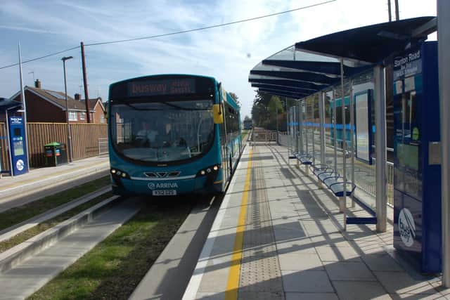 The Luton to Dunstable Busway