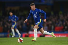 Ross Barkley of Chelsea in action during the Emirates FA Cup Third Round match between Chelsea and Chesterfield at Stamford Bridge in 2022. (Photo by Mike Hewitt/Getty Images)