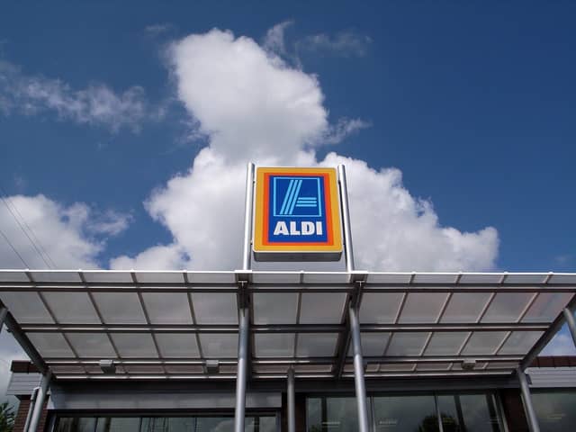 An Aldi discount supermarket. Photo by Christopher Furlong/Getty Images