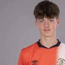 Luton U18s midfielder Dylan Stitt - pic: Luton Town FC