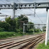 A section of track between Luton and Bedford is being replaced