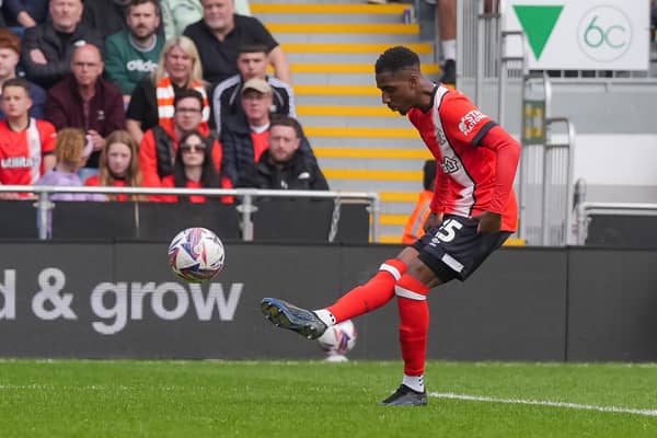 Town wingback Izzy Jones is out of action for the foreseeable future - pic: David Horn / PRiME Media Images