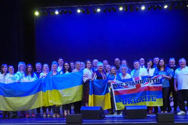 Money raised will go to the Luton branch of the Association of Ukrainians in Great Britain