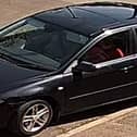 Image of a car police believe was involved in a robbery. Picture: Bedfordshire Police