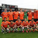 The Luton Town U18s squad who reached the FA Youth Cup quarter-final in 2016