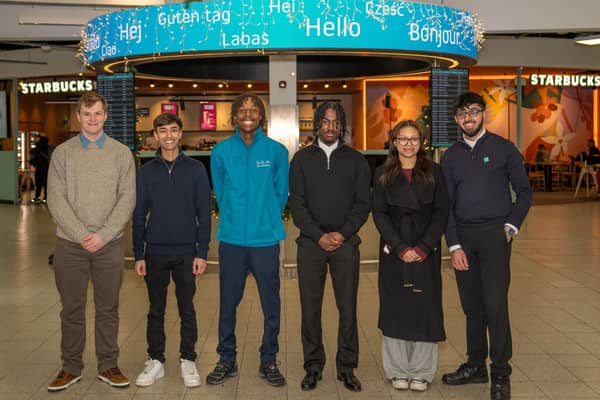 The first cohort of LLA's revamped apprenticeship scheme: Robert, Tarang, Allen, Kayeden, Soraya and Hussnain