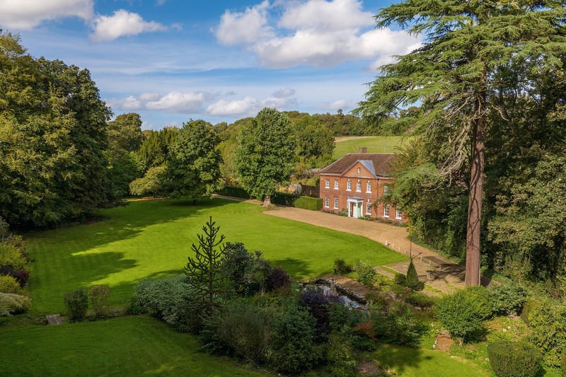 While there's no viewing platform on the property (yet!), this picture really shows off the 3.3 acres the house sits on. Ideal for a big summer barbecue or Christmas marquee party!