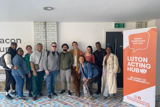 Luton Acting Hub runs regular Saturday sessions at the Hat Factory for aspiring actors and others interested in the creative side of theatre, television and films