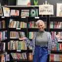 Angel Miller (pictured) runs No Ordinary Bookshop in the Luton Market