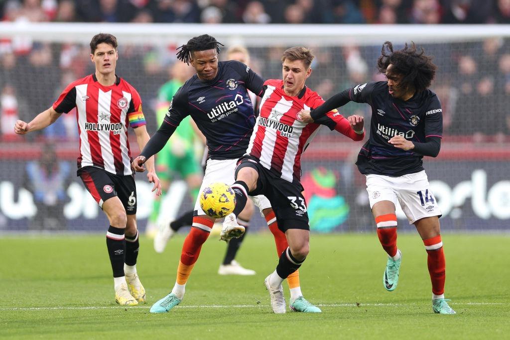Edwards accuses Hatters of handing out some 'early Christmas presents' during Brentford loss