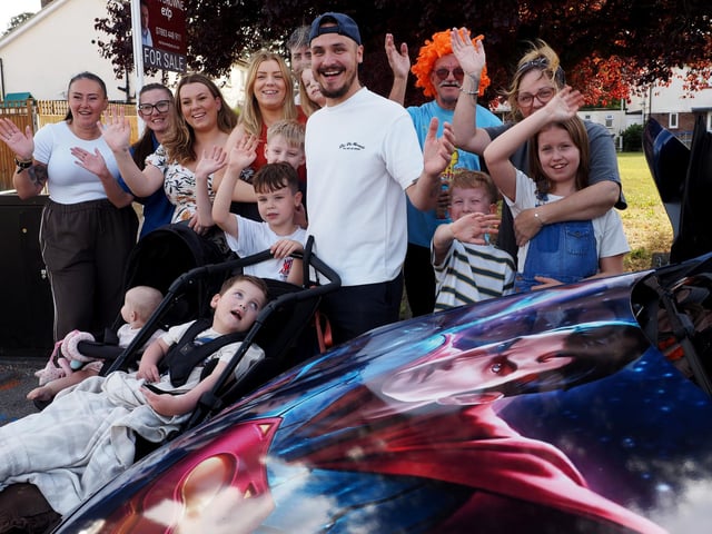 The community rallied to give Harrison the best birthday ever