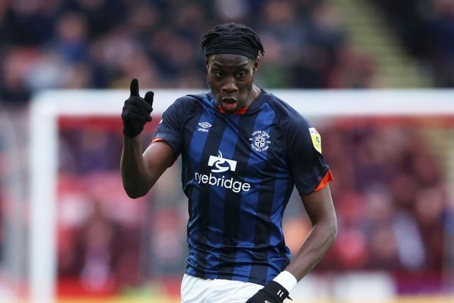 With Luton 1-0 up at the Stadium of Light, striker Elijah Adebayo went to ground inside the box after tussling with home defender Lynden Gooch. It looked like the Hatters forward was clearly fouled, and referee Scott Oldham did end up whistling, only to then give a free kick in favour of the Black Cats, Adebayo hammering the ground in frustration.