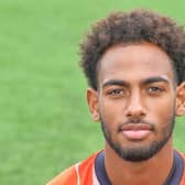 Young midfielder Tyrelle Newton has left the Hatters - pic: Luton Town FC