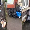 Rubbish around Bury Park. Picture: John Hadley